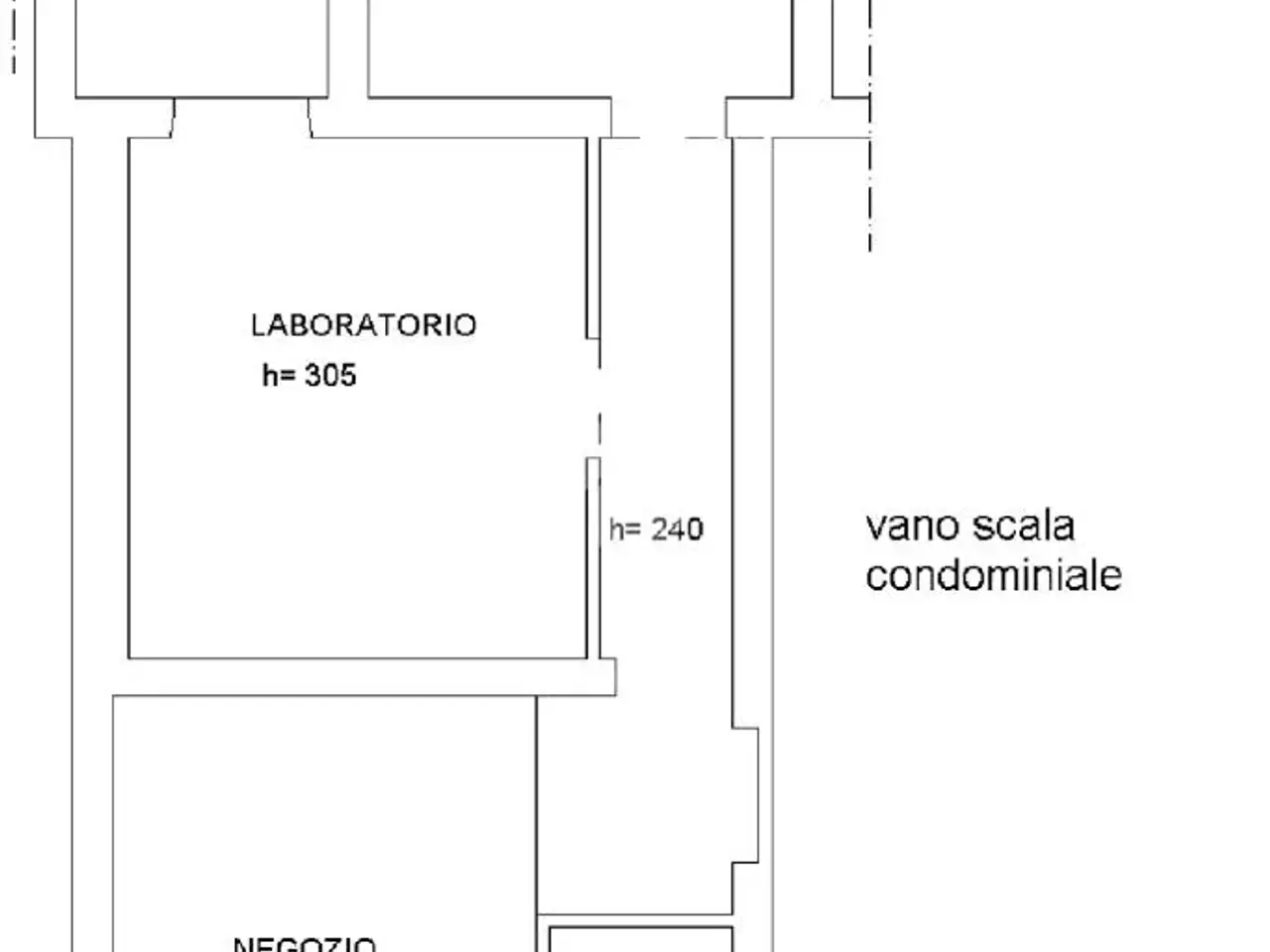 Negozio in Via Cisa Sud 492, Santo Stefano Di Magra, {3} - Planimetria 1