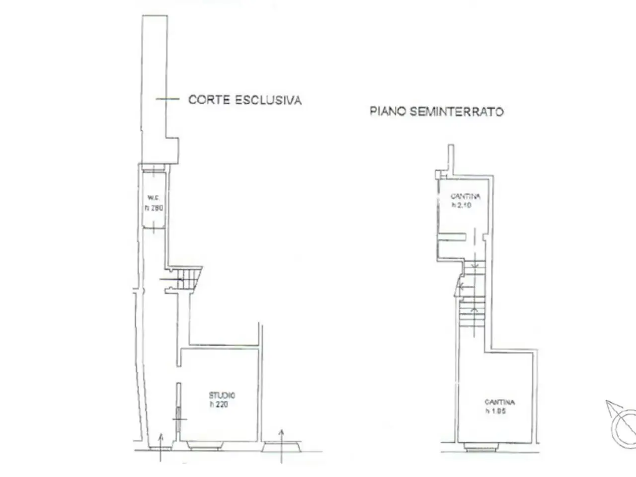 Ufficio in Via Montebello, Firenze, {3} - Planimetria 1