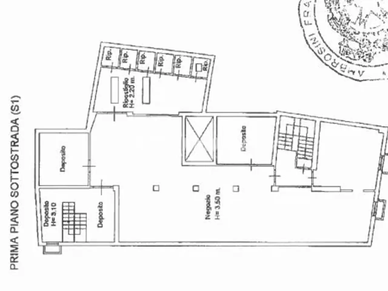 Negozio in , Brescia, {3} - Planimetria 1