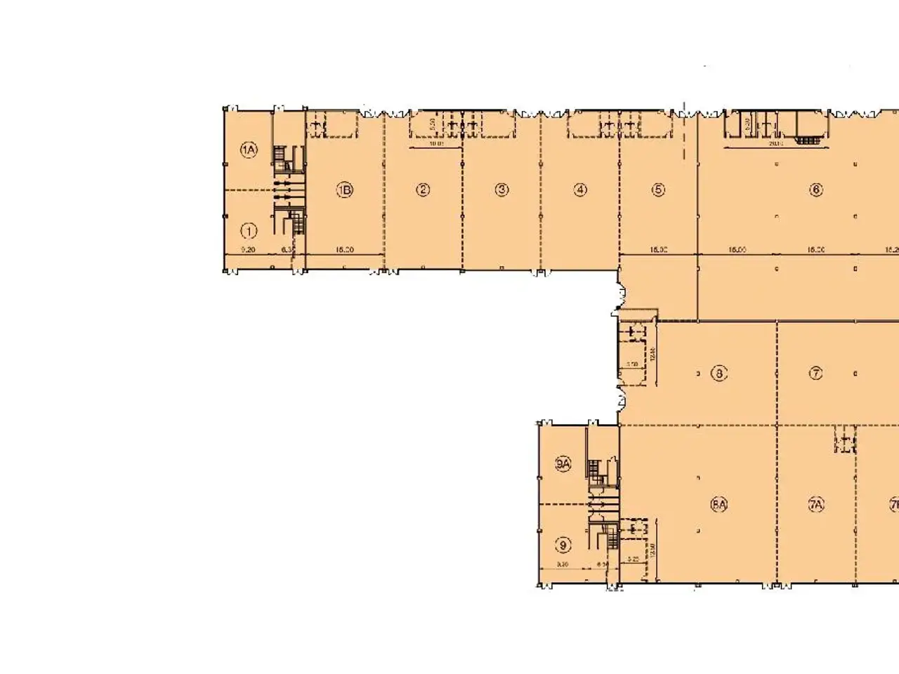 Capannone in Via Liguria, Peschiera Borromeo, {3} - Planimetria 1