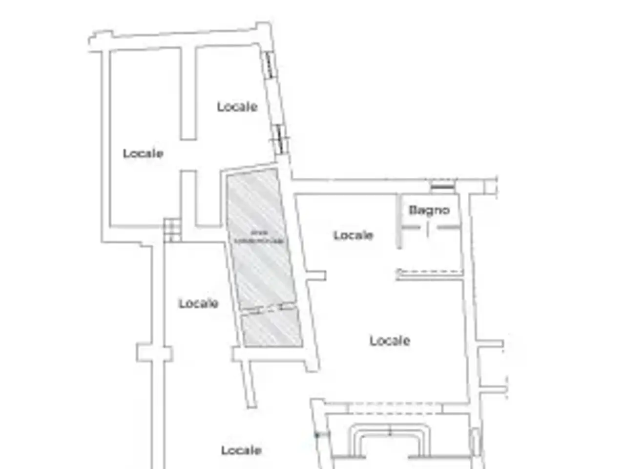 Negozio in Via Nomentana, Roma, {3} - Planimetria 1