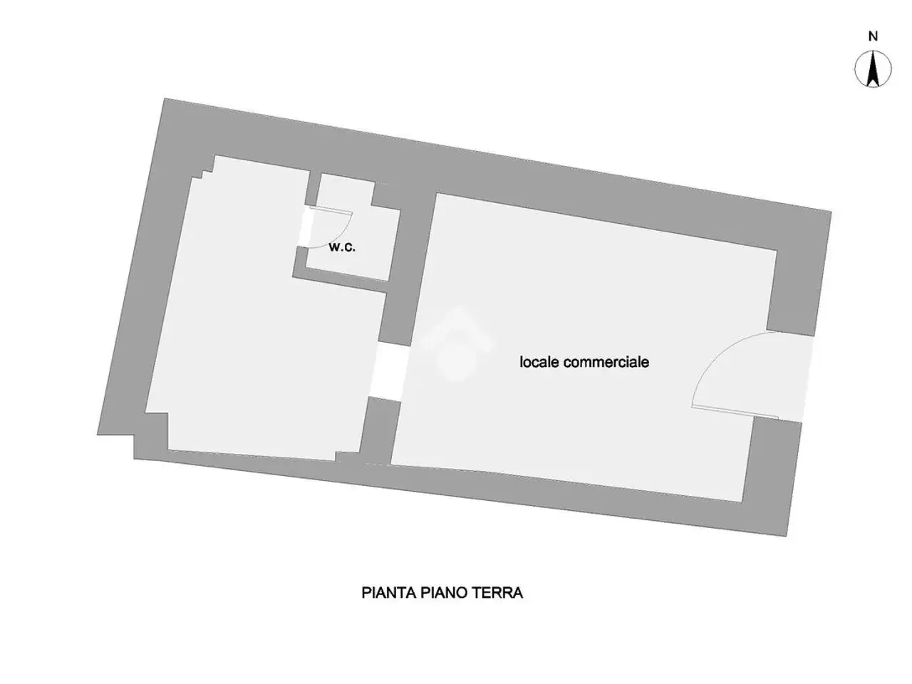 Negozio in Via Raneiro 20, Teramo, {3} - Planimetria 1