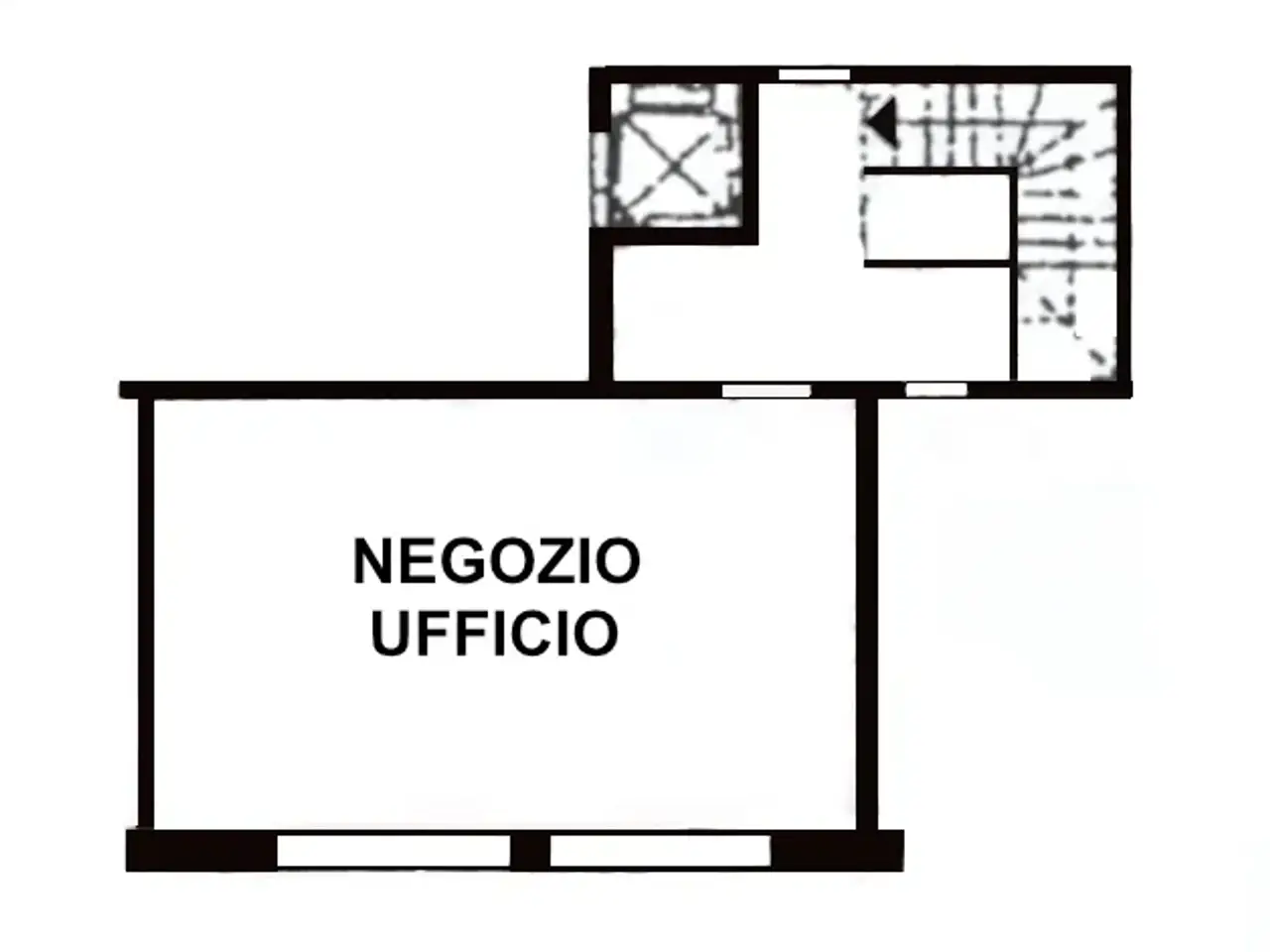 Negozio in Via Lillo del Duca, Bresso, {3} - Planimetria 1