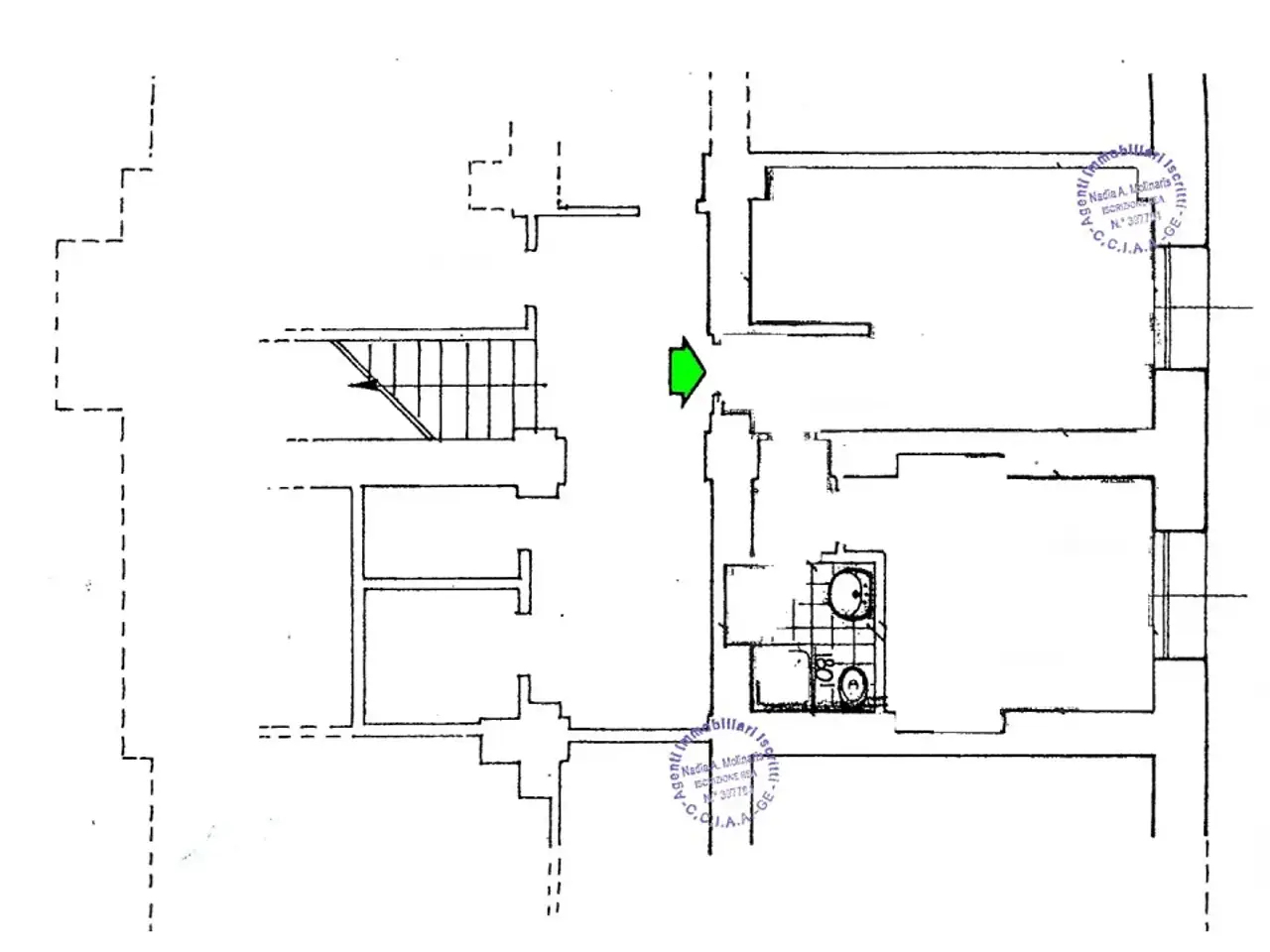 Magazzino in , Rapallo, {3} - Planimetria 1