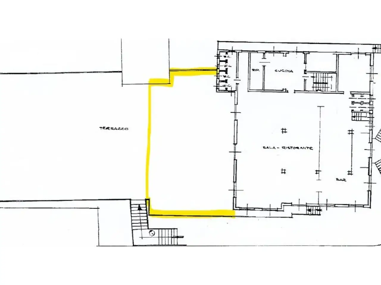 Negozio in Via Roma, Madone, {3} - Planimetria 1
