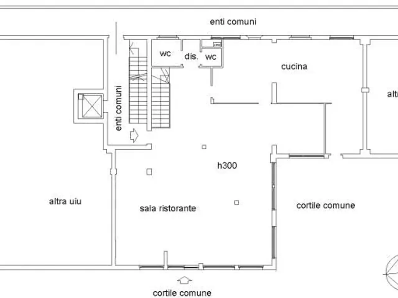 Negozio in Via  Kennedy, Correzzana, {3} - Planimetria 1