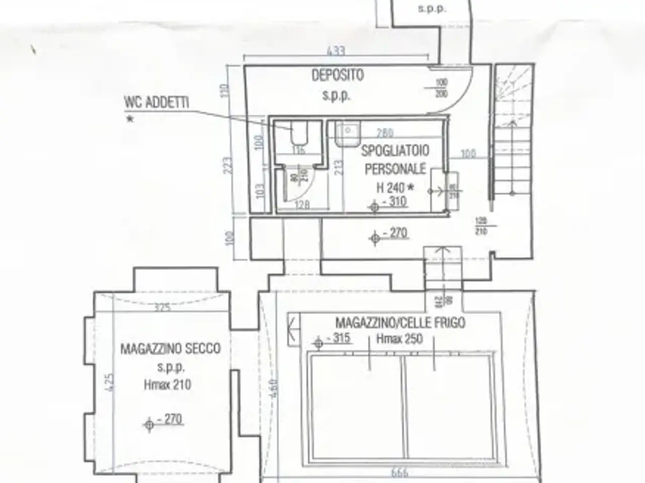 Ristorante in Via Giuseppe Broggi 5, Milano, {3} - Planimetria 1