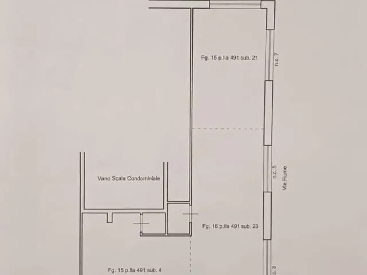 Palazzina commerciale in Corso Vittorio Emanuele 113, Trani, {3} - Planimetria 1