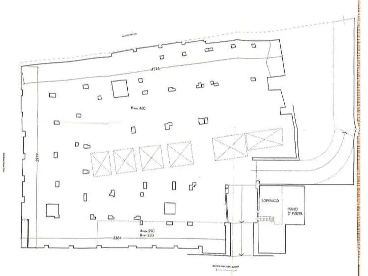 Locale commerciale in Viale Mario Rapisardi   98, Catania, {3} - Planimetria 1