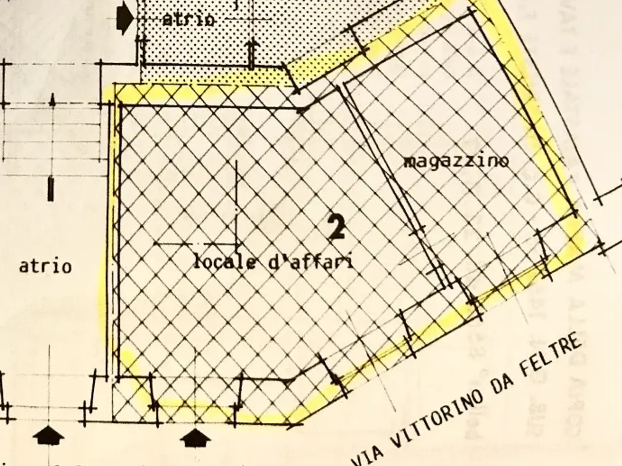 Negozio in , Trieste, {3} - Planimetria 1