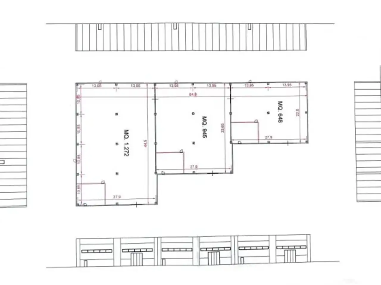 Capannone in Viale delle Industrie, Gricignano Di Aversa, {3} - Planimetria 1
