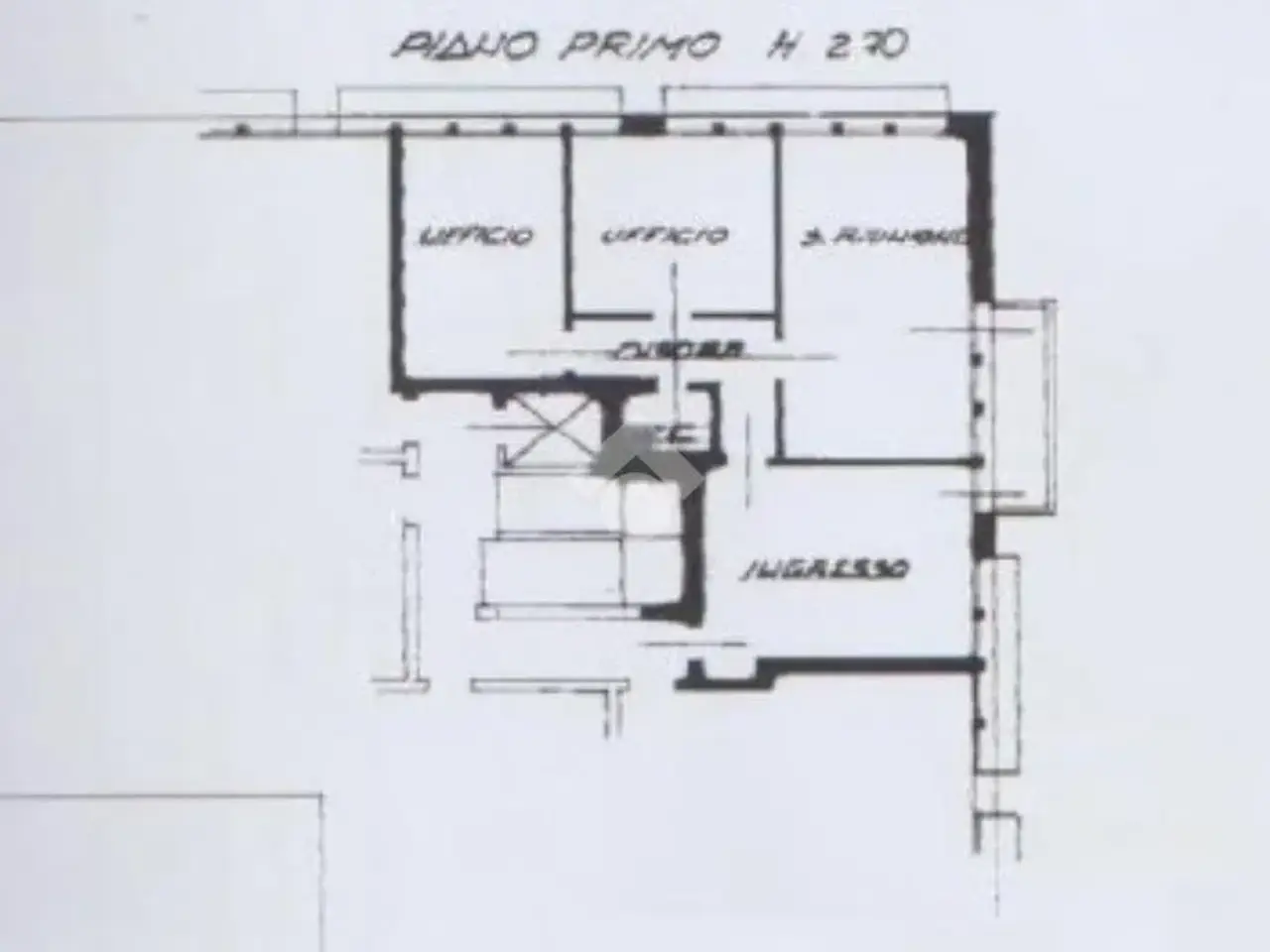 Ufficio in Via Vittorio Bachelet 6, Vigonza, {3} - Planimetria 1