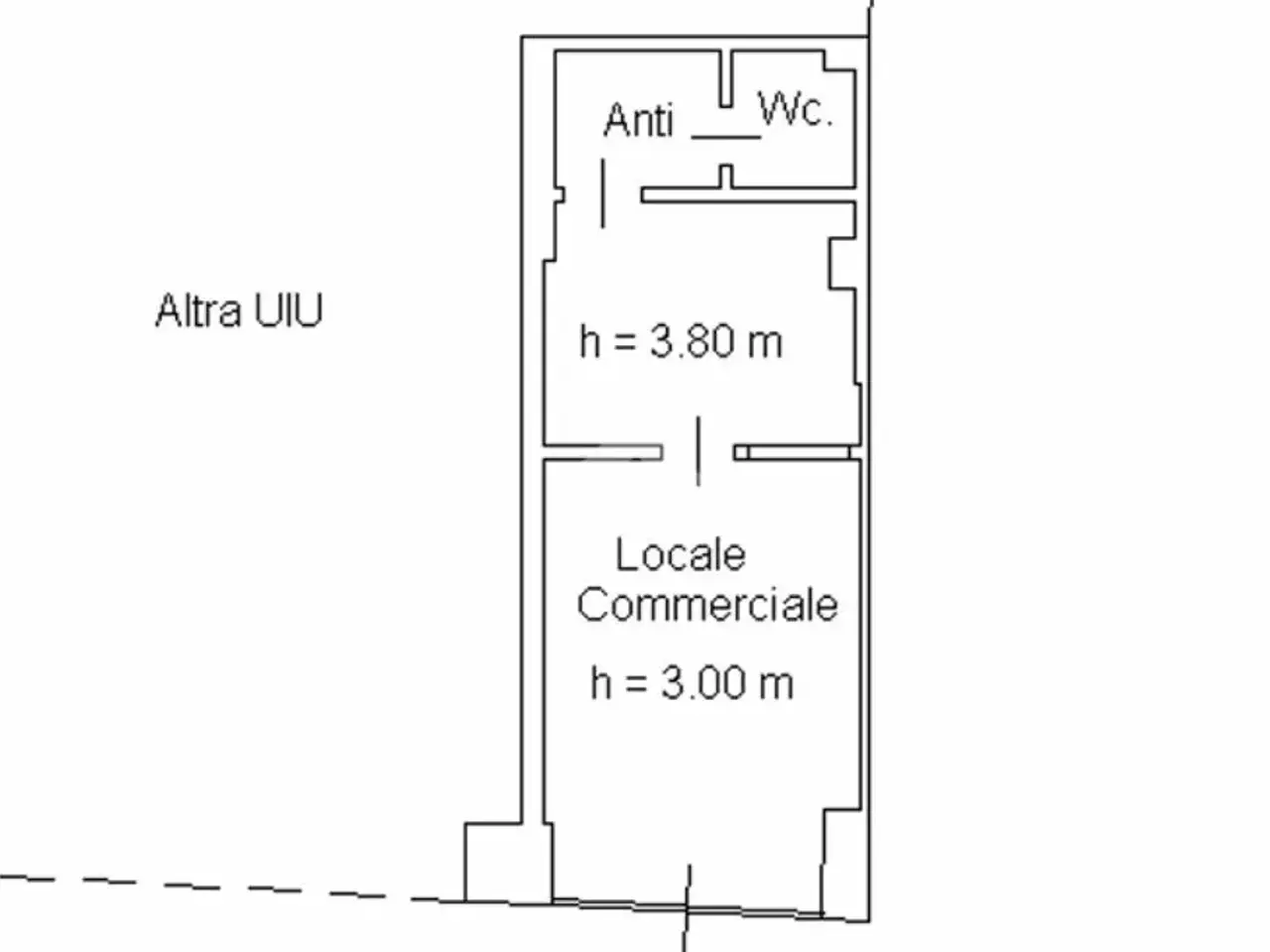 Negozio in Via Roma 150, Pescara, {3} - Planimetria 1