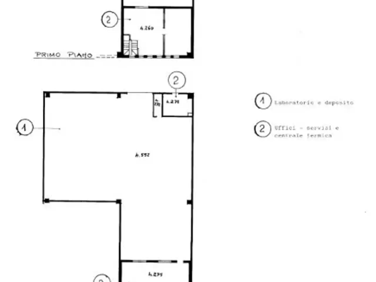 Capannone in Via Baldasseria Bassa 351v, Udine, {3} - Planimetria 1