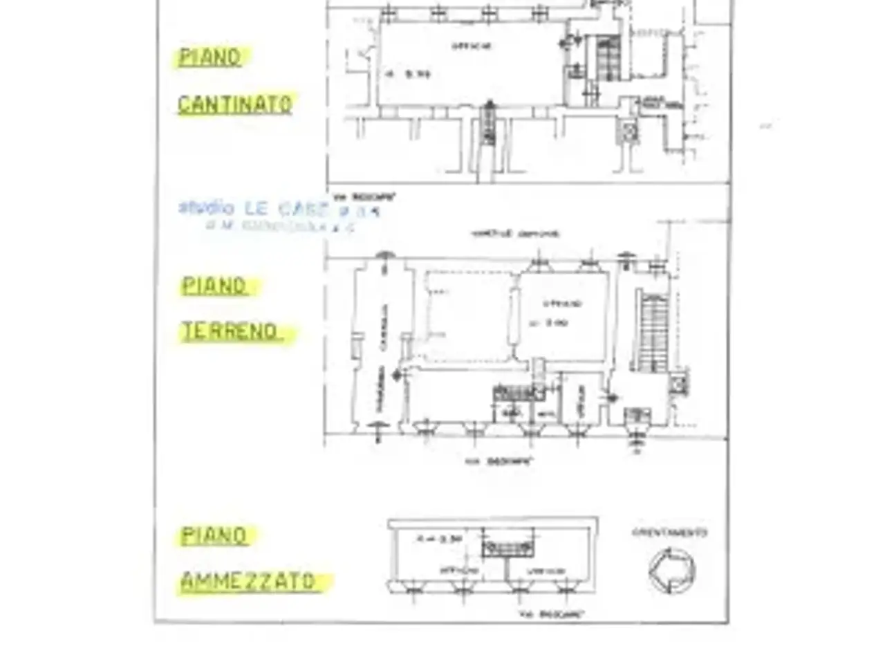 Ufficio in Via Carlo Bescapè, Novara, {3} - Planimetria 1