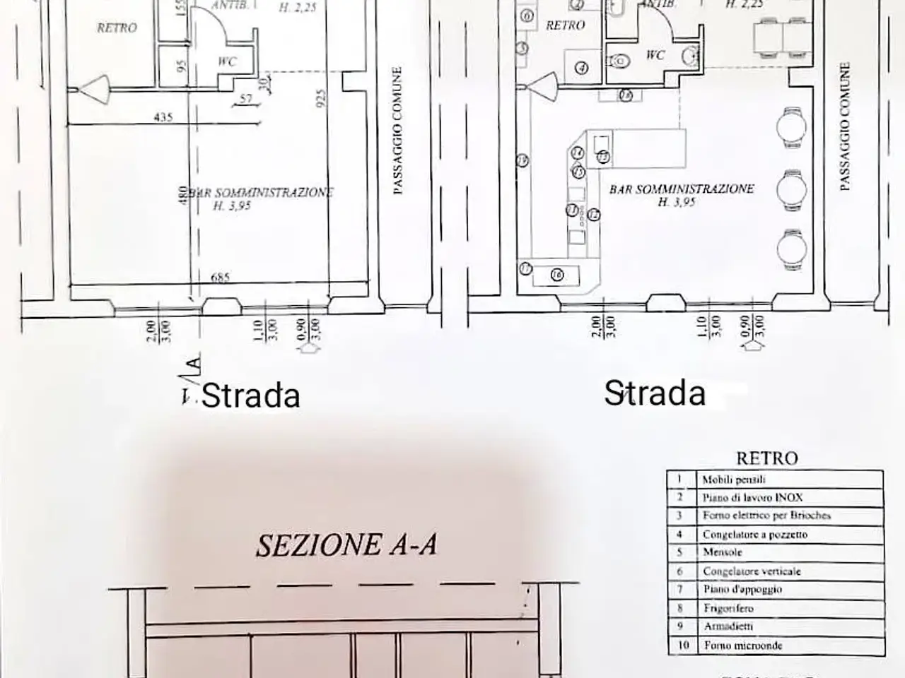 Esercizio commerciale in , Sesto San Giovanni, {3} - Planimetria 1