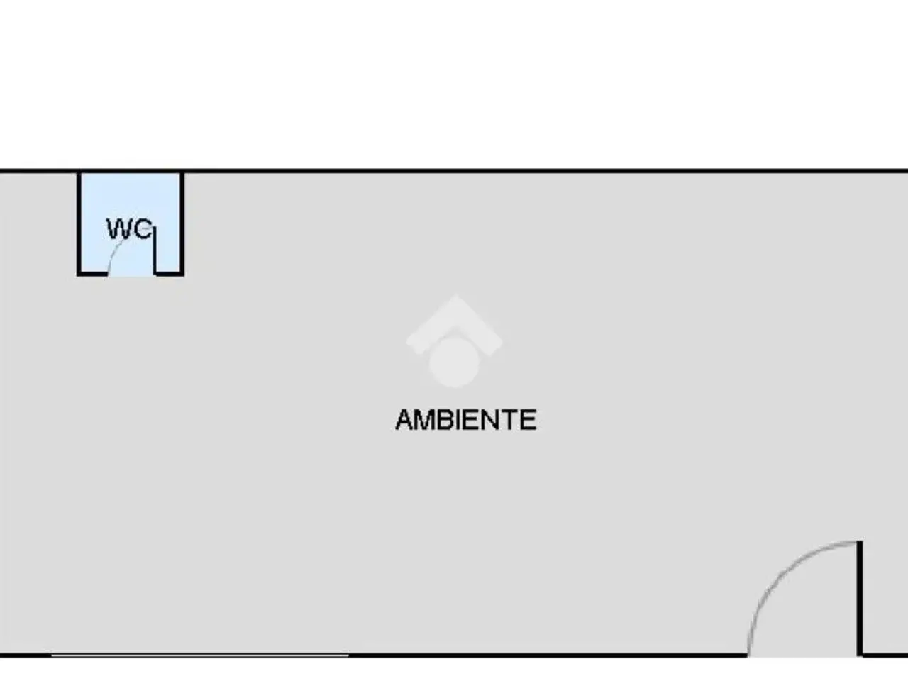 Negozio in Via Palermo 6, Terrasini, {3} - Planimetria 1