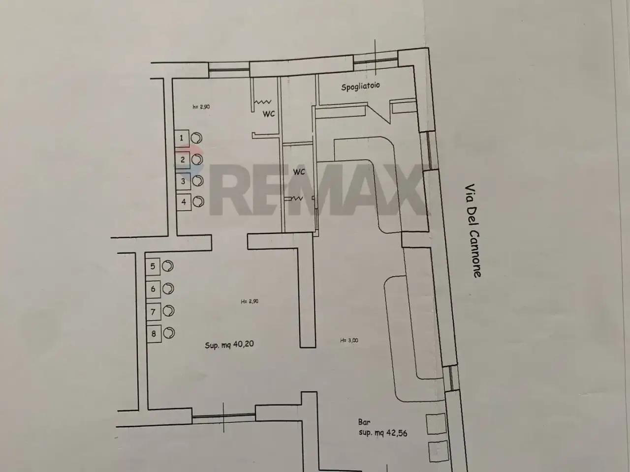 Bar in Via Braccianese Claudia Km 18, Bracciano, {3} - Planimetria 1