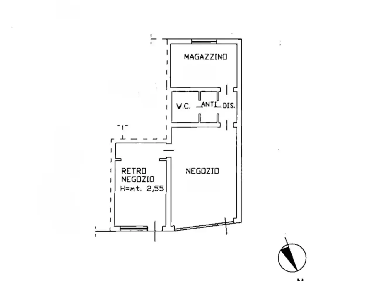 Negozio in , Porto Viro, {3} - Planimetria 1