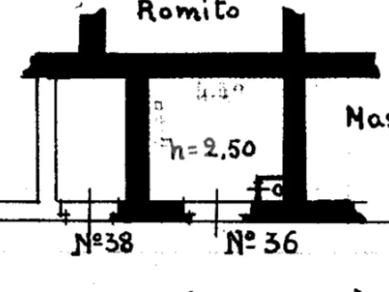 Magazzino in Vico Campagnari 36, Napoli, {3} - Planimetria 1