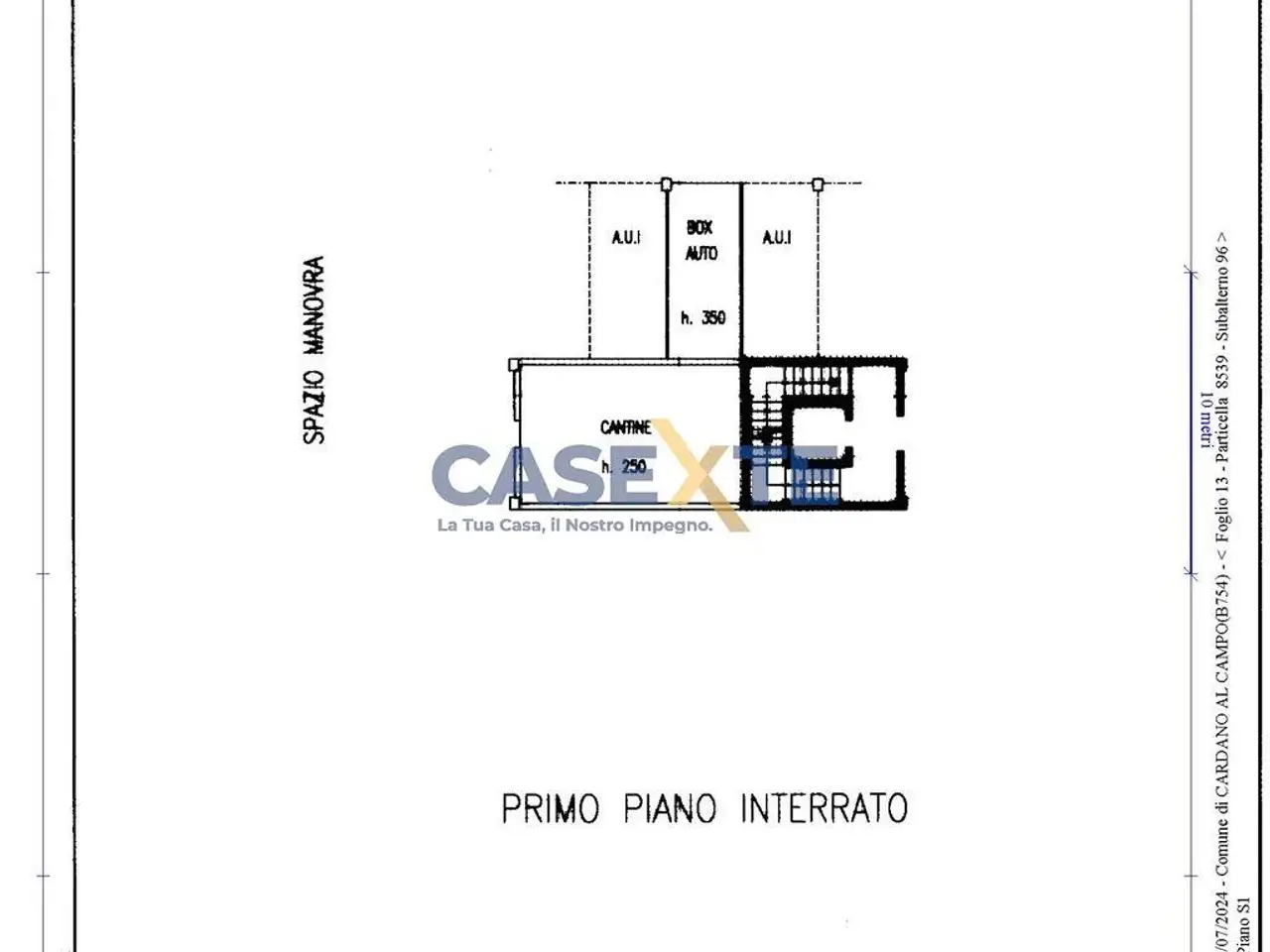 Trilocale in Via Alessandro Volta 18, Cardano Al Campo - Planimetria 1