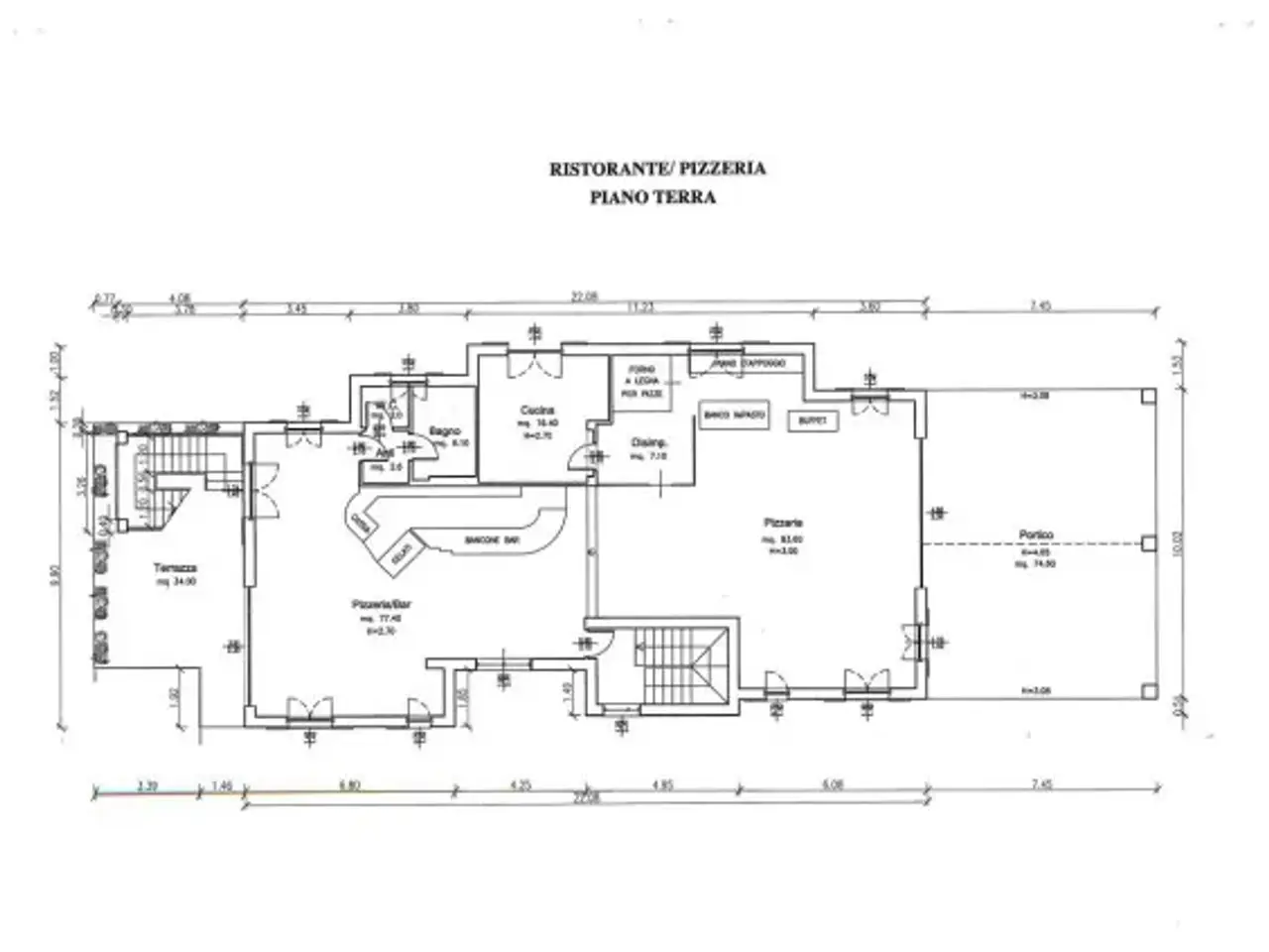 Albergo in Via Roberto Bertini, Idro, {3} - Planimetria 1