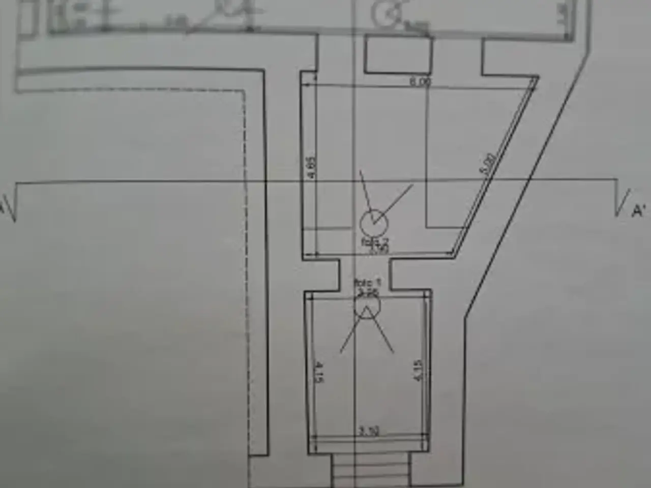 Negozio in Vicoletto Cappella Vecchia, Napoli, {3} - Planimetria 1