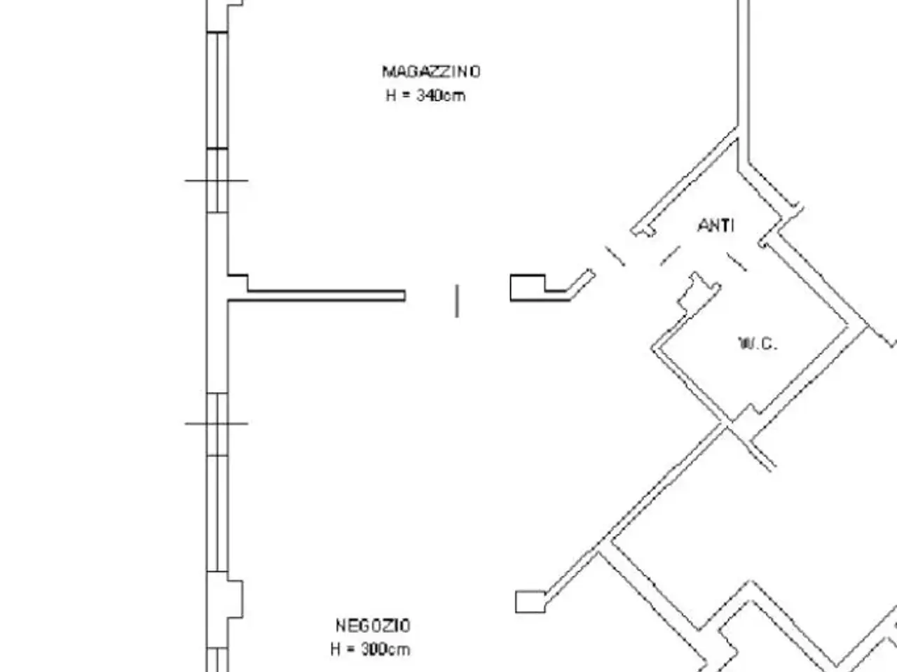 Ufficio in Via Bernardino Zacchetti 31, Reggio nell'Emilia, {3} - Planimetria 1