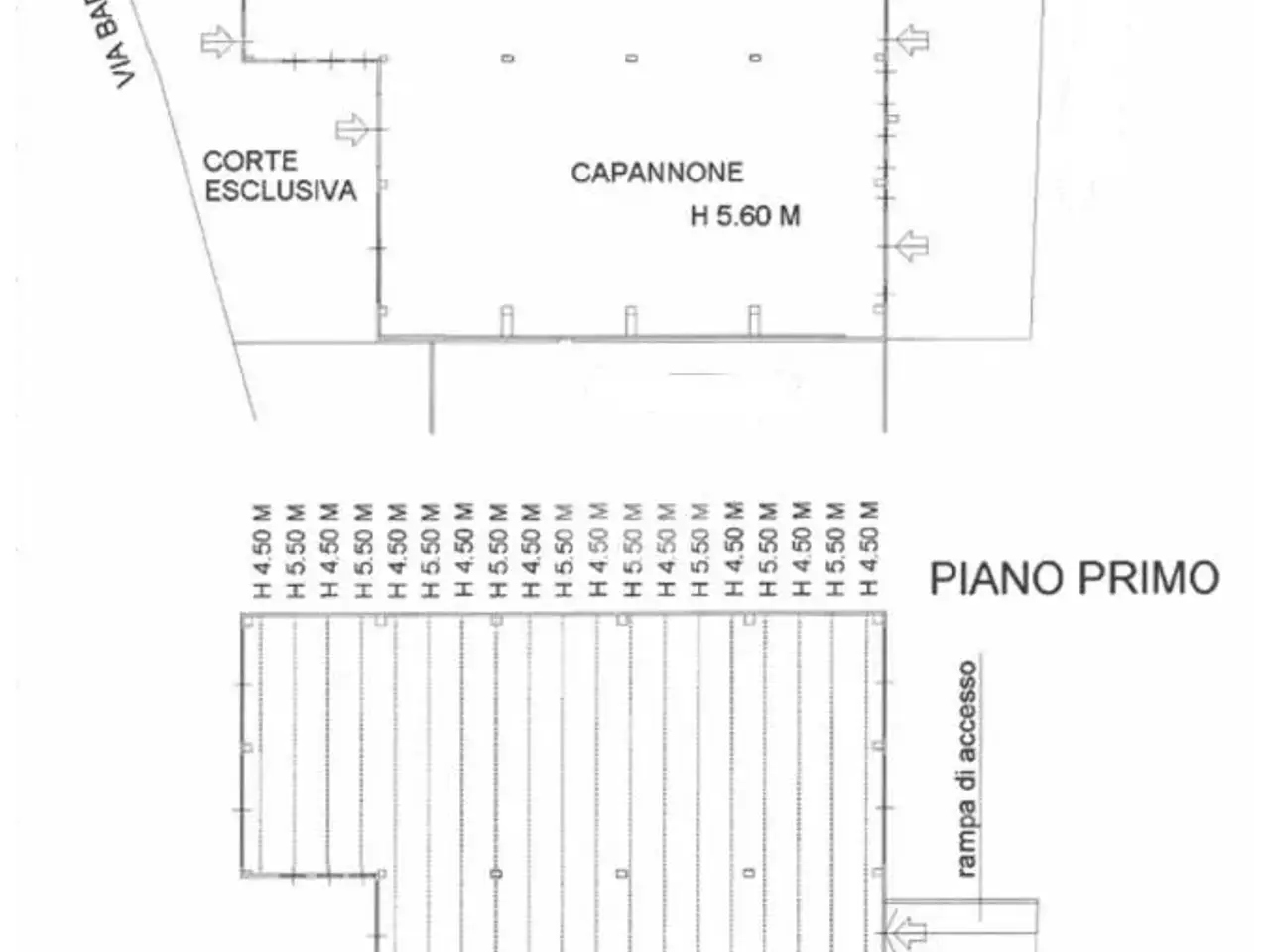 Capannone in Via Industriale 9, Cellatica, {3} - Planimetria 1