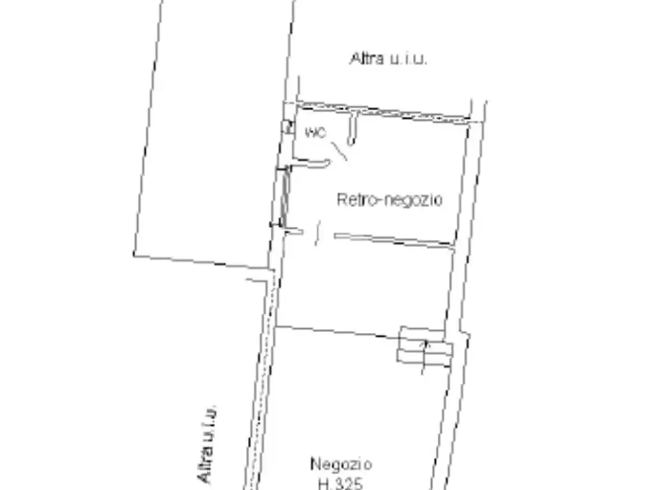 Negozio in Via XX Settembre 30, Crema, {3} - Planimetria 1
