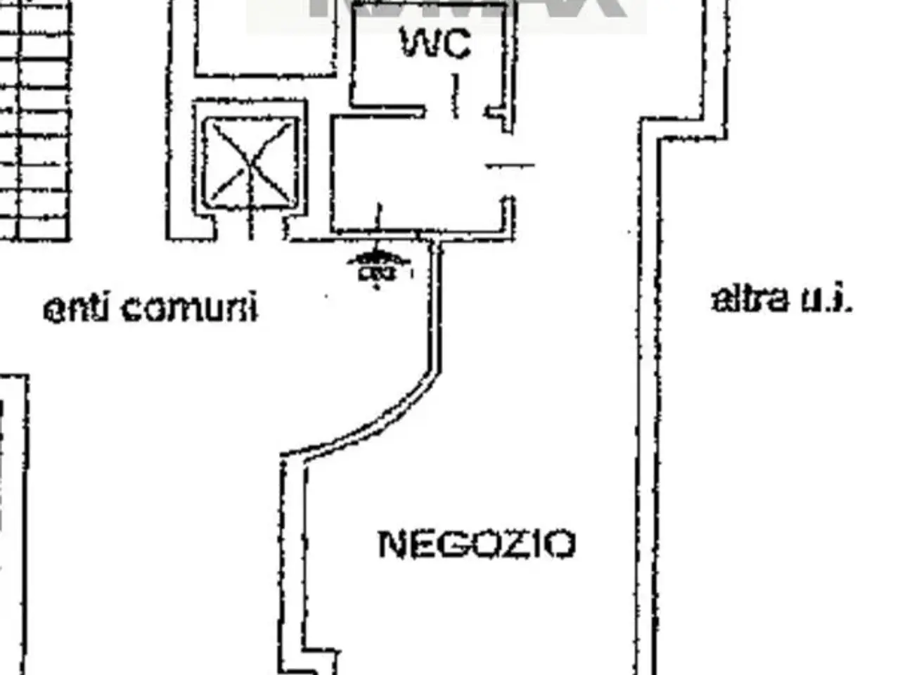 Esercizio commerciale in Via Lazzaretto 2, Milano, {3} - Planimetria 1