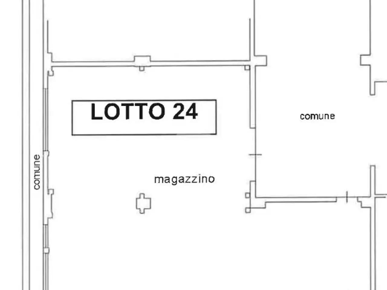 Magazzino in , Carpi, {3} - Planimetria 1