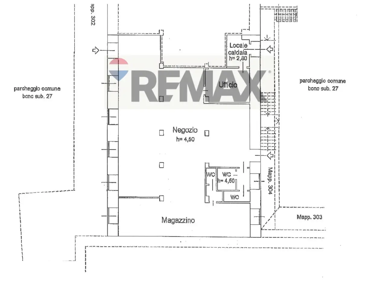 Negozio in Via Muller, Verbania, {3} - Planimetria 1
