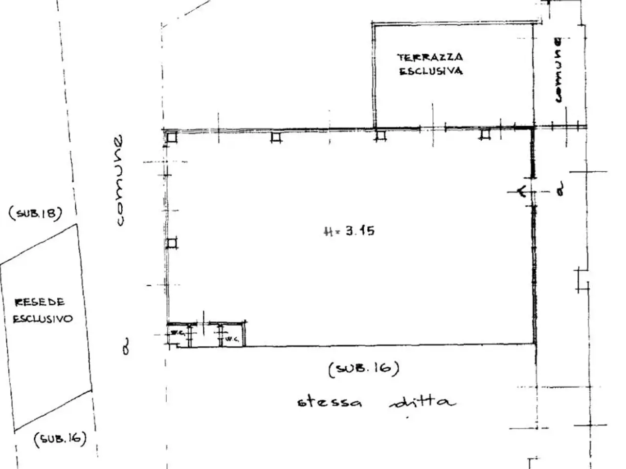 Capannone in Via dello Stagnaccio Basso 30, Scandicci, {3} - Planimetria 1