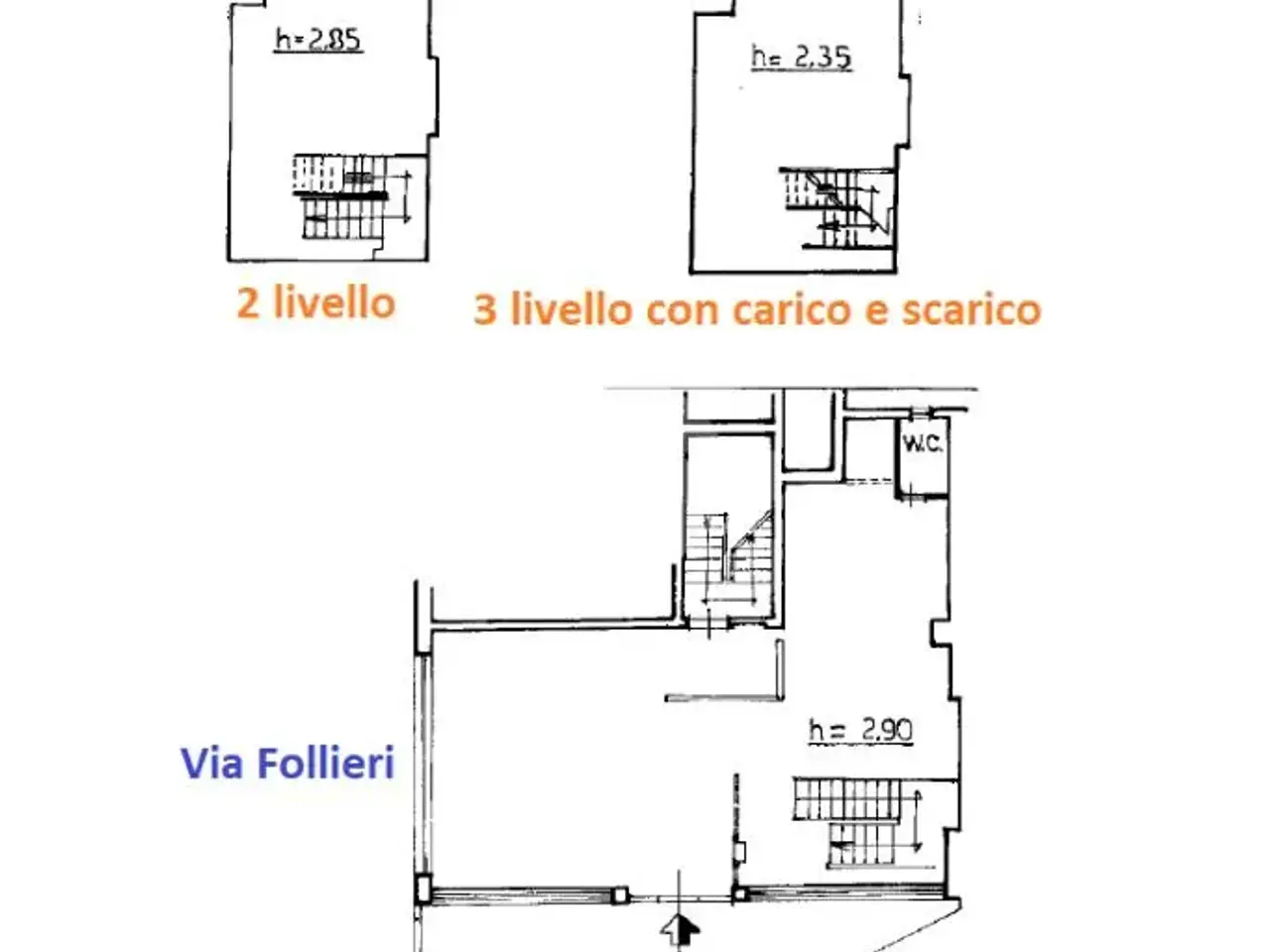 Negozio in Via G. Pergolesi, Pozzuoli, {3} - Planimetria 1