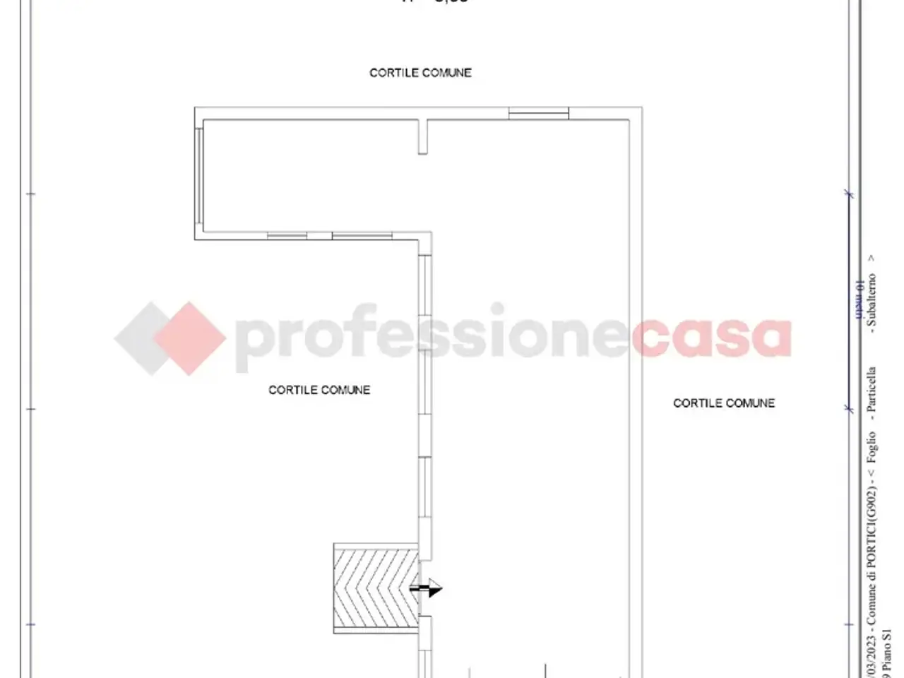 Laboratorio in Via Zumbini 9, Portici, {3} - Planimetria 1