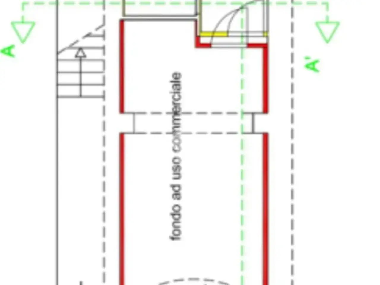 Negozio in Via Trento 43, Montevarchi, {3} - Planimetria 1
