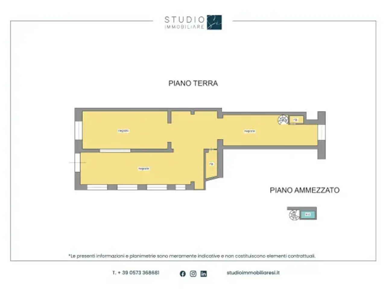 Negozio in Corso Silvano Fedi, Pistoia, {3} - Planimetria 1