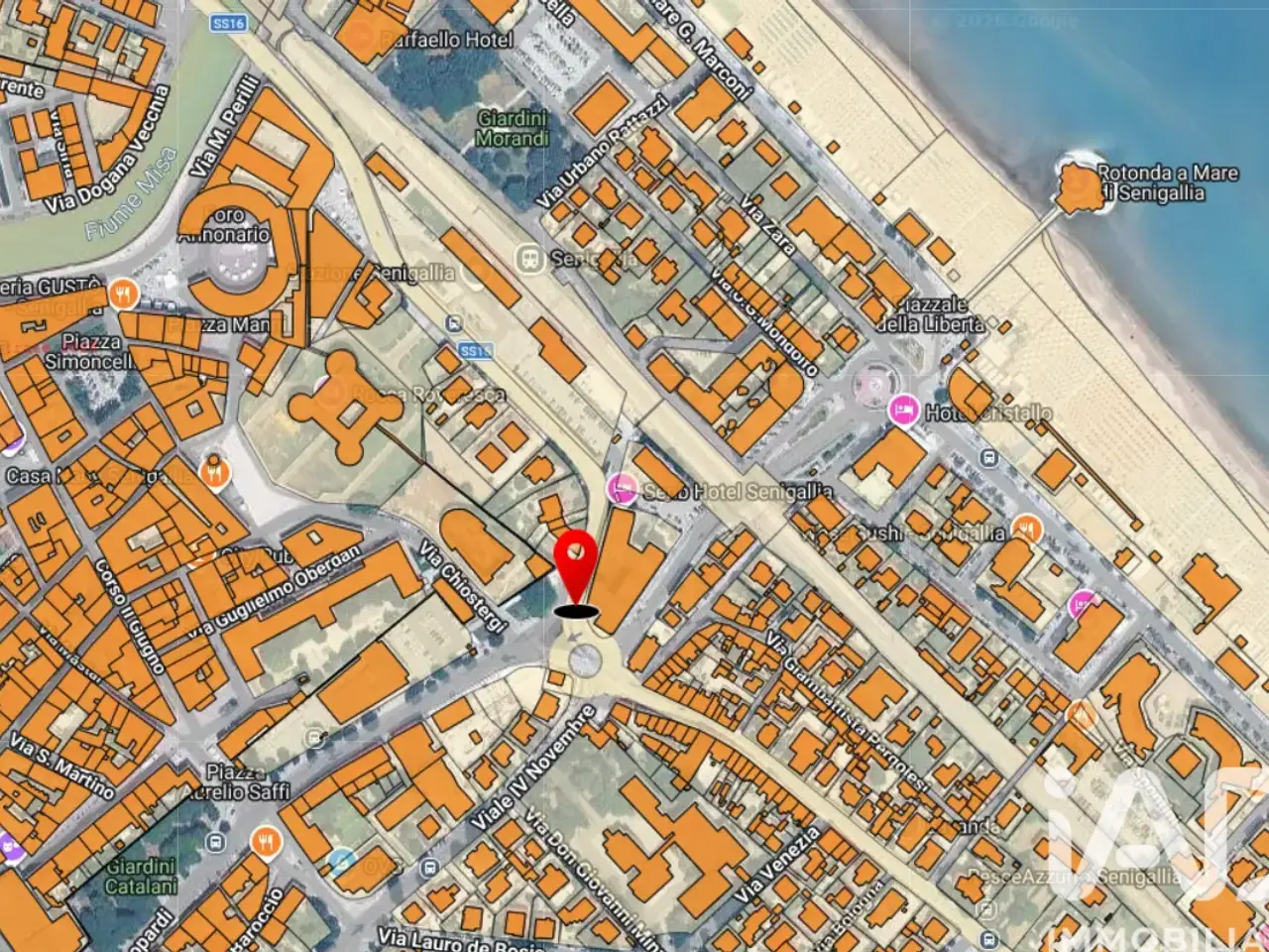 Ufficio in Via Pietro Bonopera 8, Senigallia, {3} - Planimetria 1