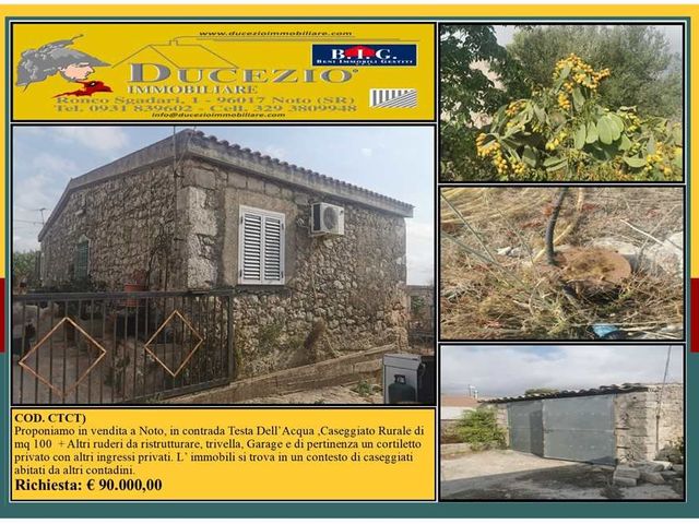 Country house or cottage in Loc. Contrada Testa dell'Acqua, Sn, Noto - Photo 1