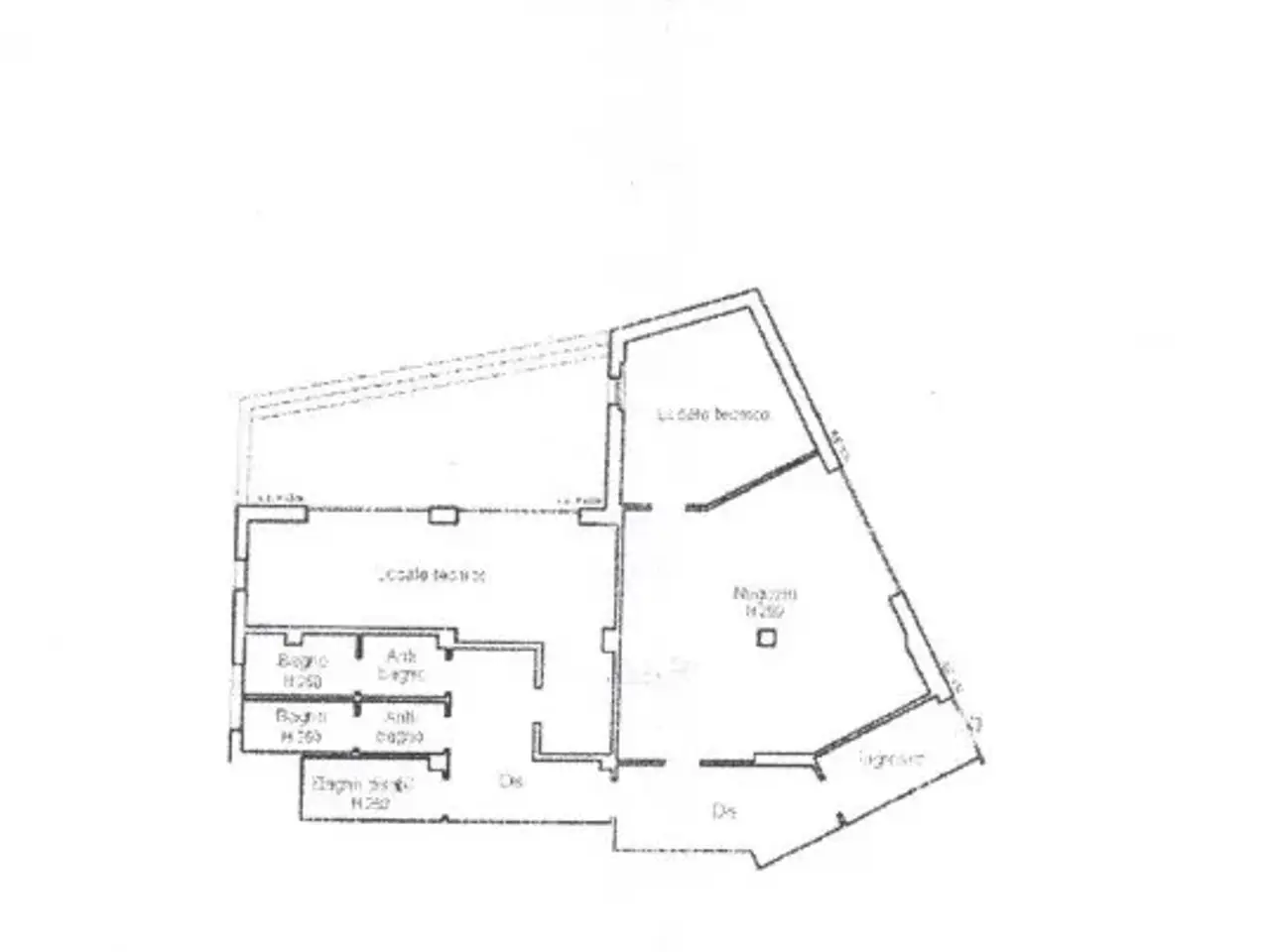 Negozio in Via Baccio da Montelupo 2, Firenze, {3} - Planimetria 1