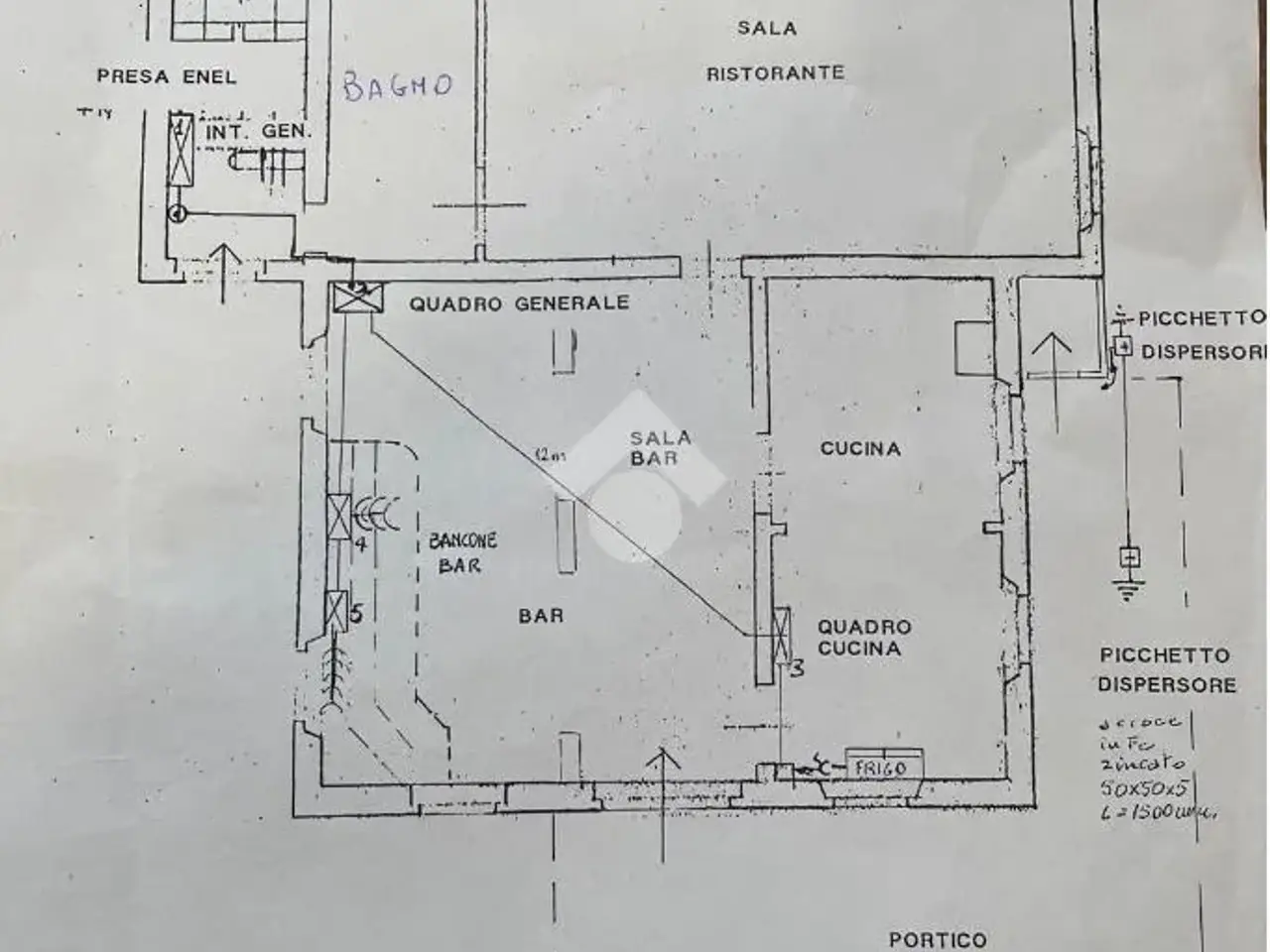 Negozio in Via Cisa Sud 363, Santo Stefano Di Magra, {3} - Planimetria 1