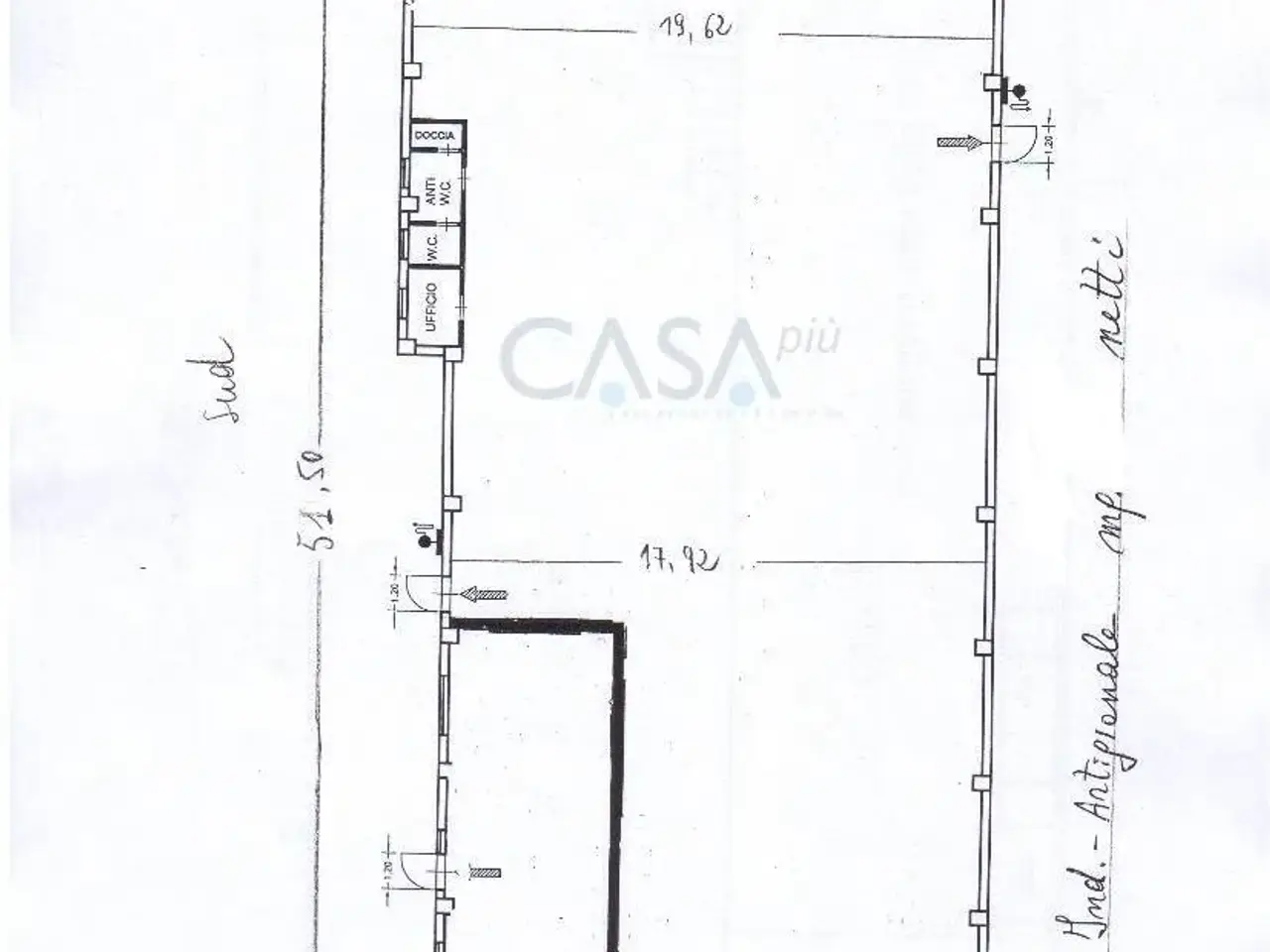 Capannone in Via Enrico De Nicola, San Benedetto Del Tronto, {3} - Planimetria 1