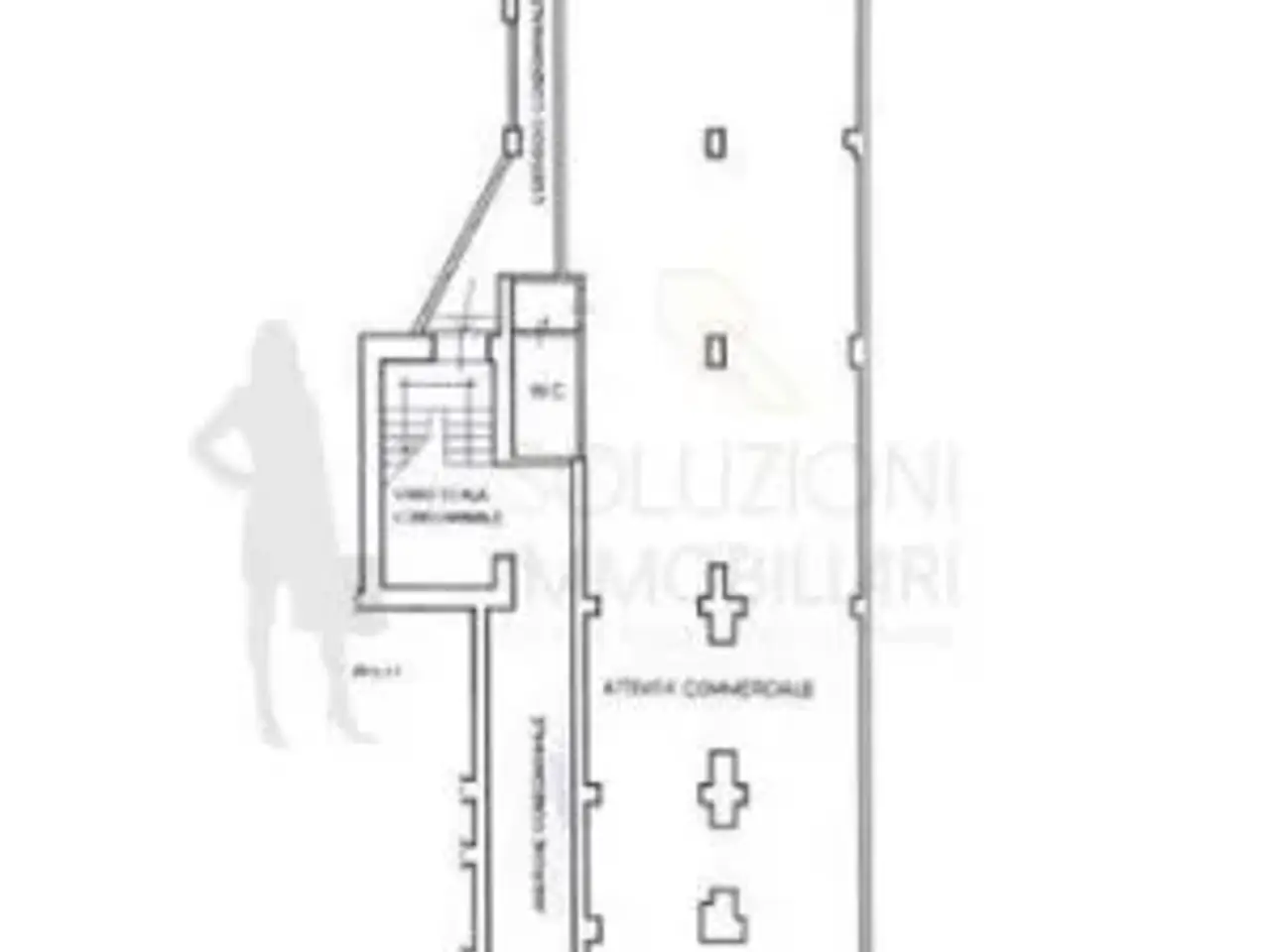 Negozio in Via Marsala 30, Trapani, {3} - Planimetria 1