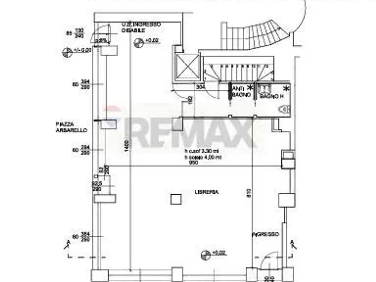 Esercizio commerciale in Piazza Arbarello 6, Torino, {3} - Planimetria 1