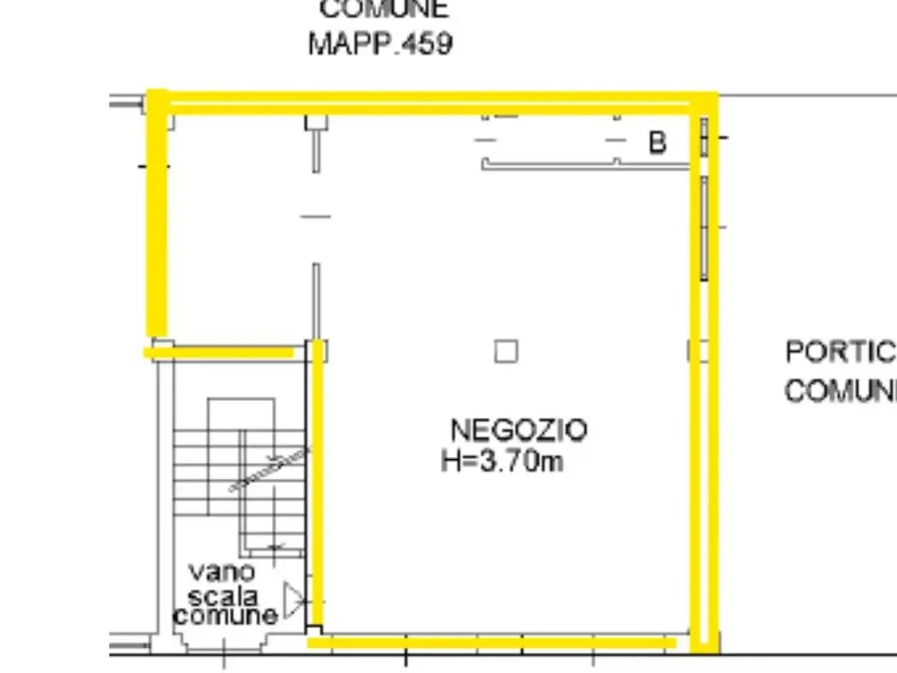 Negozio in Seregno Via Messina 12, Seregno, {3} - Planimetria 1