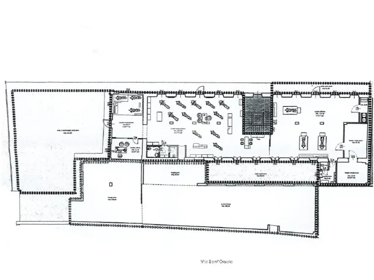 Negozio in Via Sant'Orsola 22, Brescia, {3} - Planimetria 1