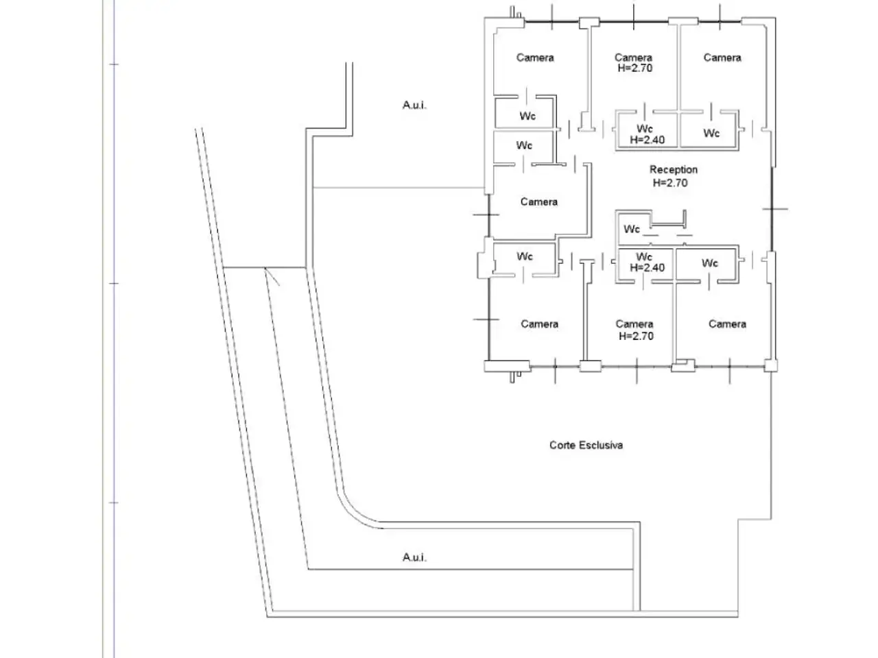 Albergo in Viale Guglielmo Marconi 31, Sirmione, {3} - Planimetria 1