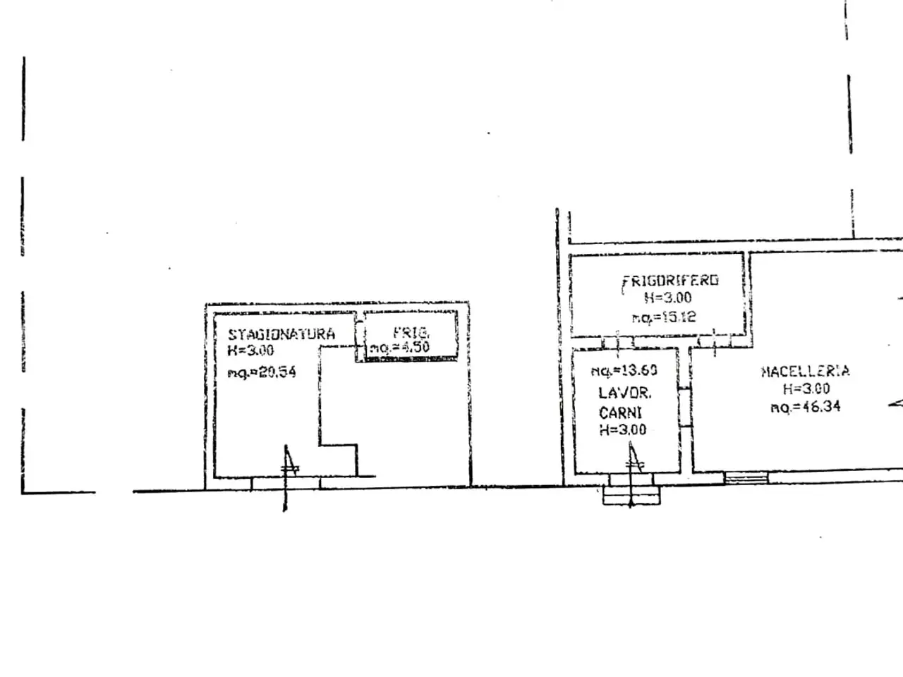 Negozio in Corso Flaminio, Spoleto, {3} - Planimetria 1