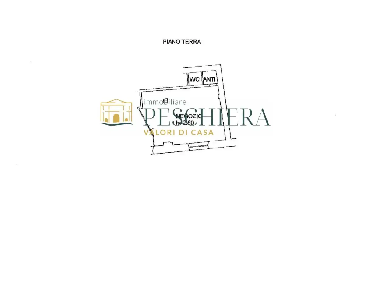 Negozio in Via Marsala 8, Valeggio Sul Mincio, {3} - Planimetria 1